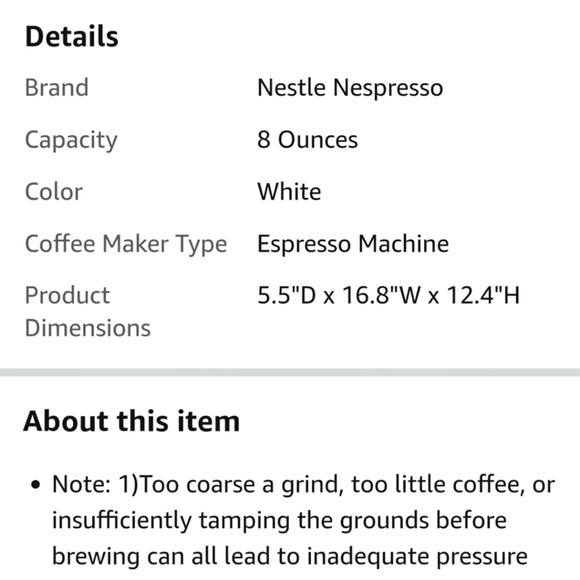 Nespresso Vertuo Next Coffee and Espresso Machine in White by D’Longhi - Picture 4 of 8